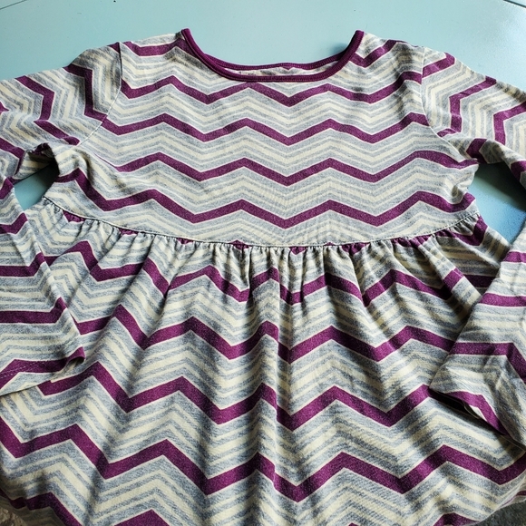 Lands' End Little Girls Zigzag Play Dress - Picture 6 of 7